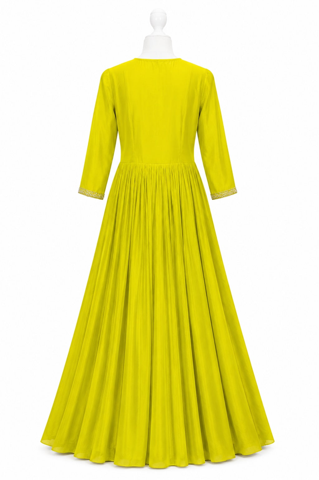 Neon Embellished Anarkali Gown – Women’s Festive & Wedding Wear Dress