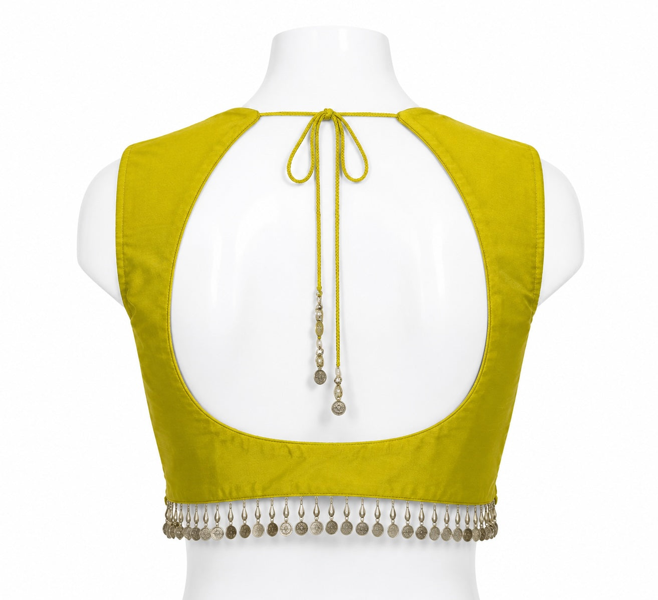 Lime Green Indo-Western Dhoti Set with Embroidered Cape | Designer Fusion Outfit