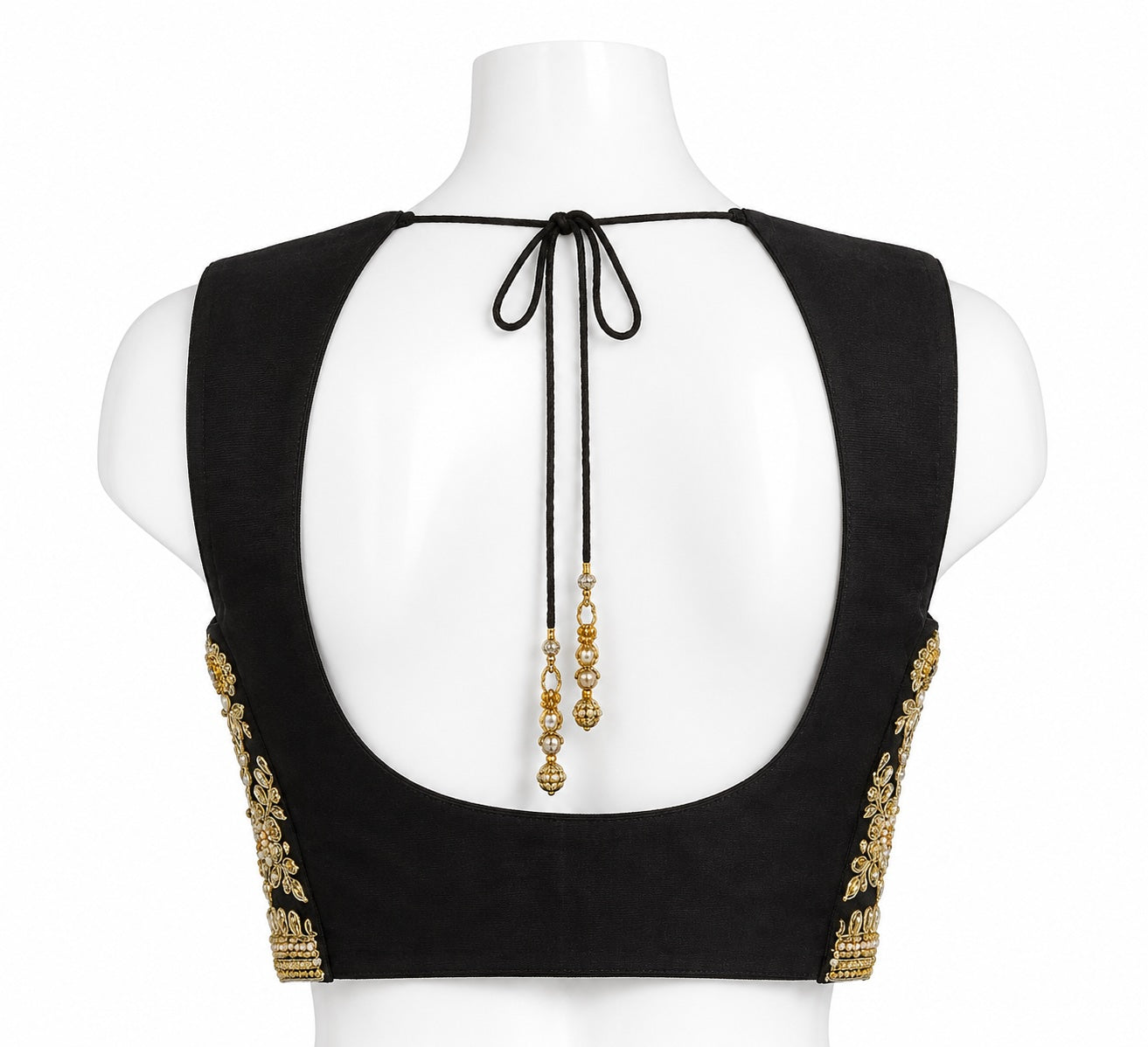 Black Indo-Western Dhoti Skirt Set with Embroidered Jacket | Designer Fusion Outfit