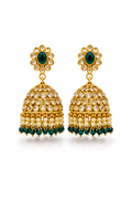 Kundan Jhumka Earrings
