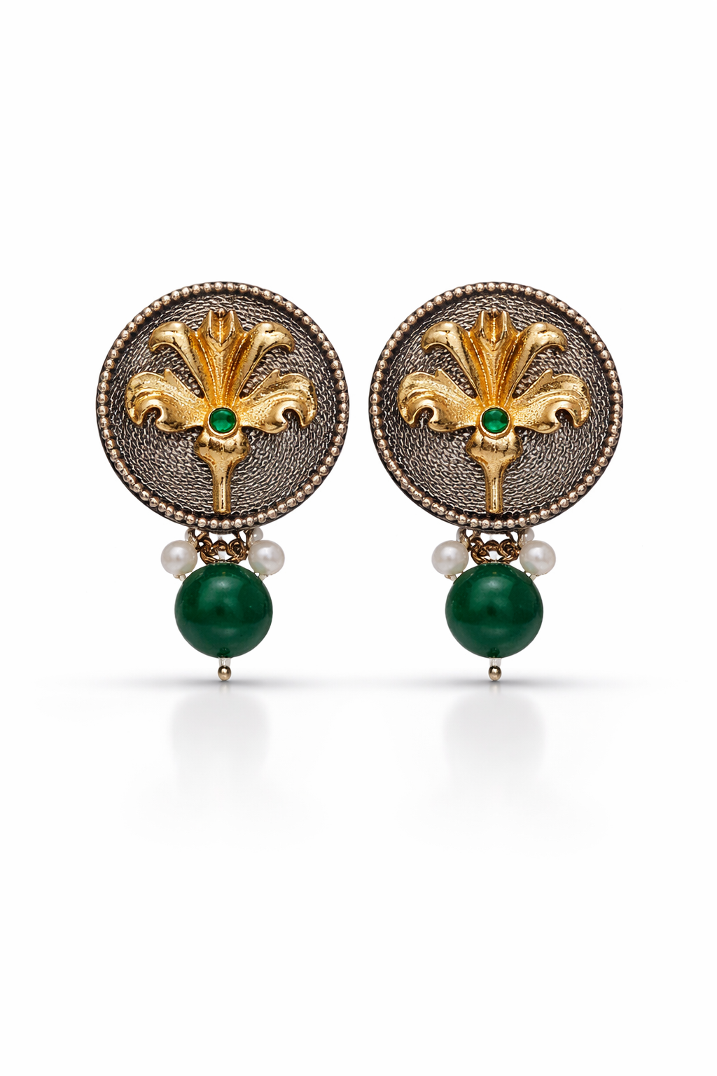 Heritage Coin Drop Earrings