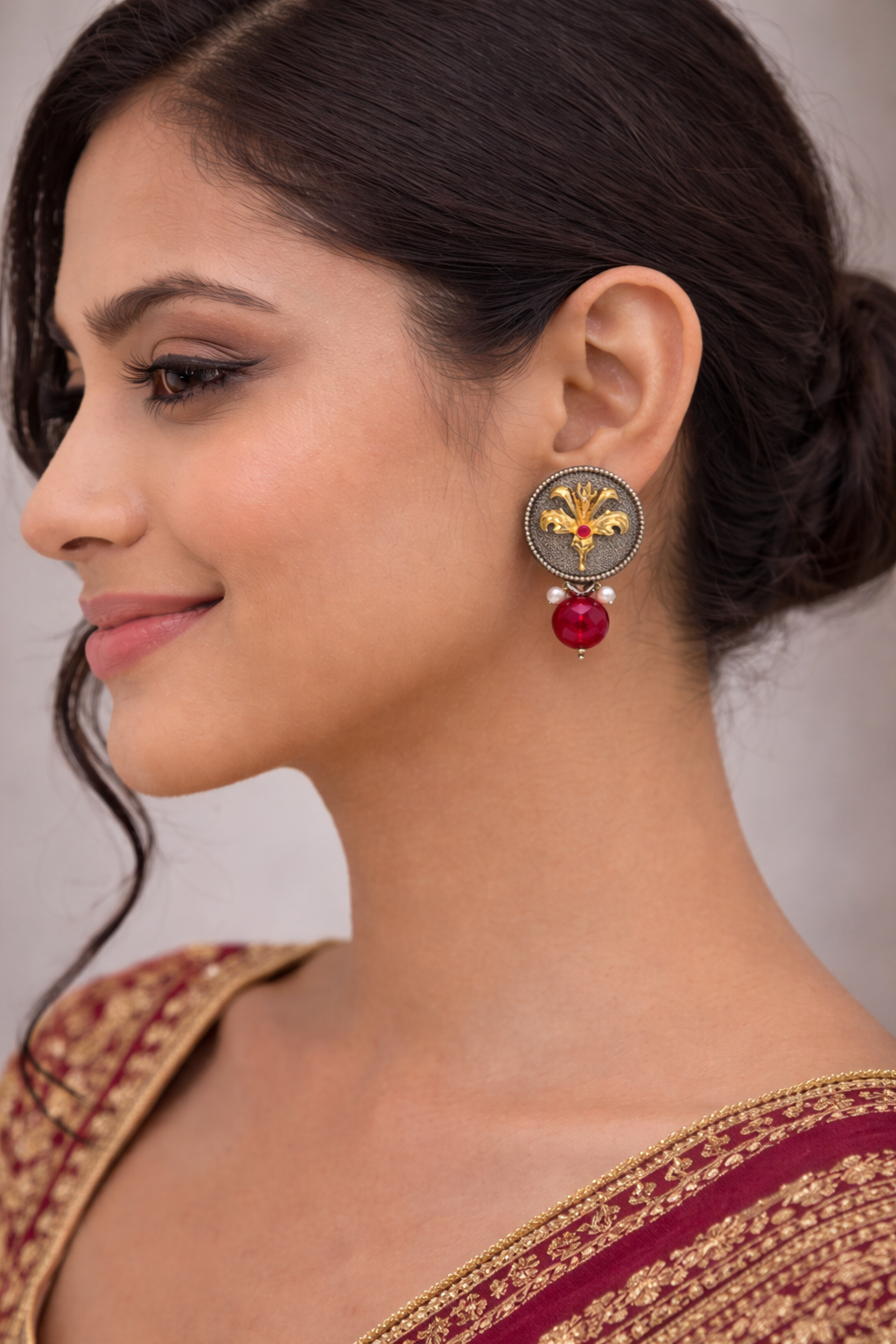 Heritage Coin Drop Earrings