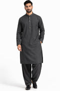 Black Embroidered Kurta Shalwar