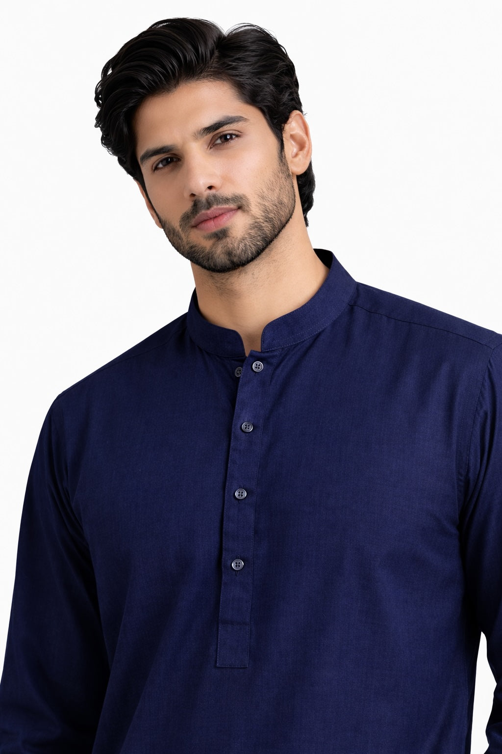 Navy Blue Classic Shalwar Kameez