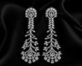 Luxury Crystal Cascade Chandelier Earrings | Statement Bridal & Wedding Earrings