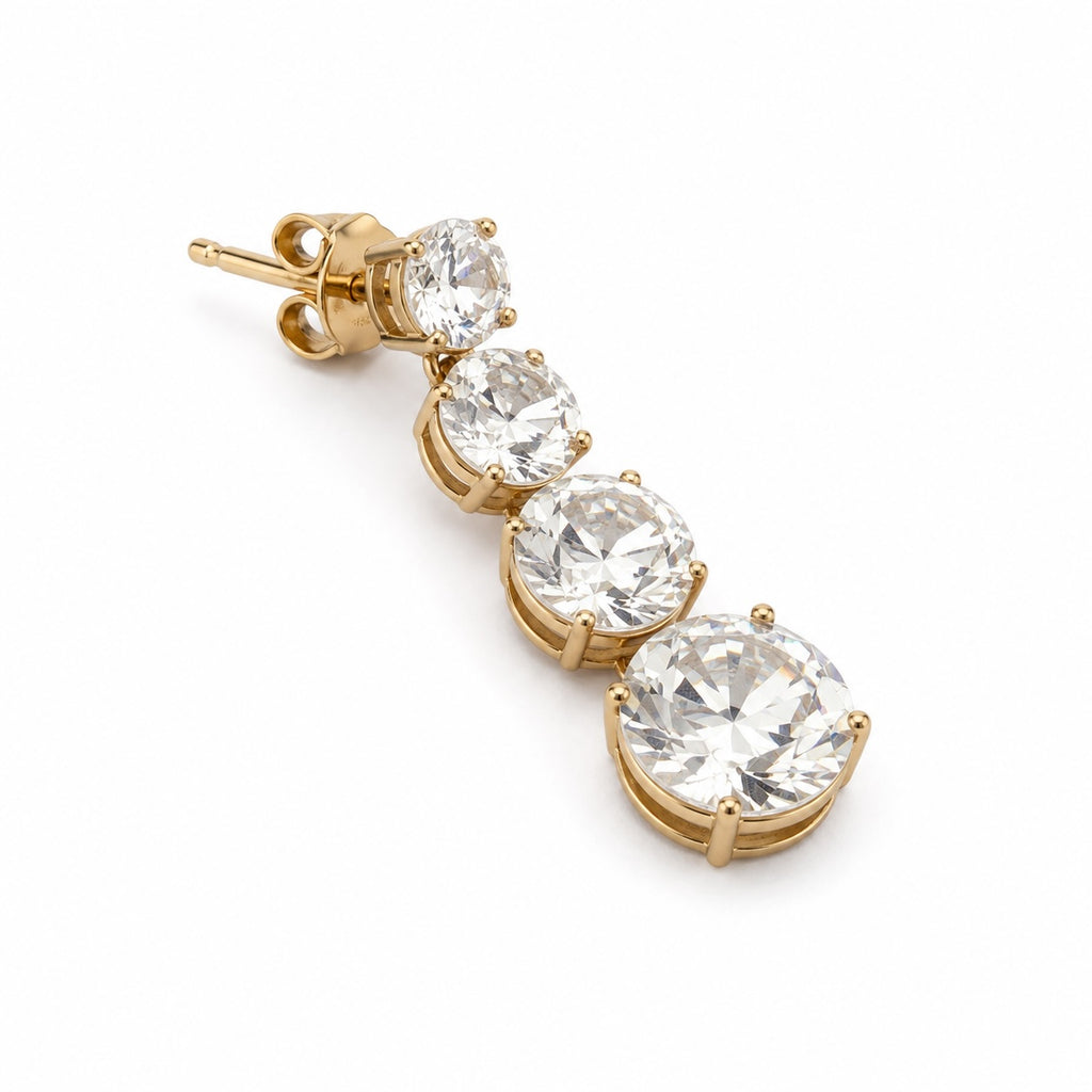 Crystal Drop Earrings for Women | Elegant Statement Party & Bridal Jewelry