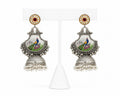 Royal Ganesha Jhumka Earrings with Pearls | Traditional Indian Statement Jewelry