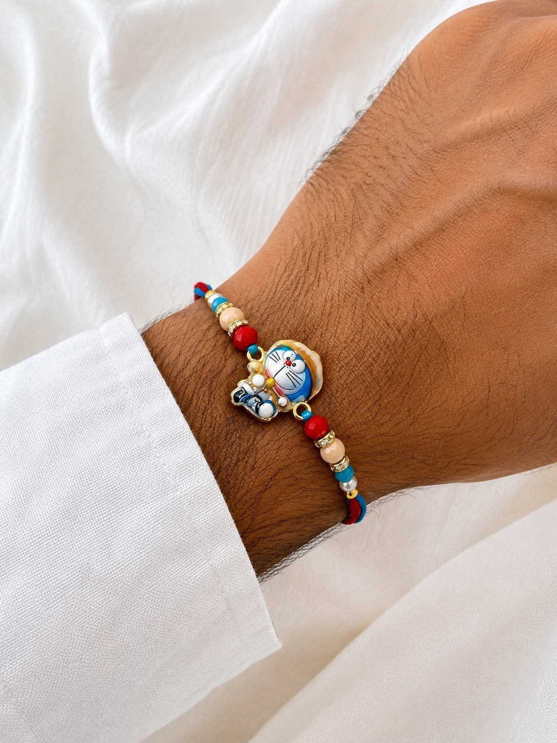 Doraemon Cartoon Rakhi – Cute Kids Rakhi for Brother