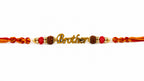 Brother Rudraksha Rakhi – Spiritual Raksha Bandhan Bracelet