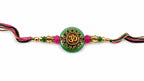 Om Designer Rakhi – Traditional Spiritual Raksha Bandhan Bracelet