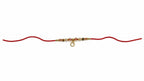 Minimalist Pearl & Crystal Rakhi – Elegant Designer Rakhi for Brother
