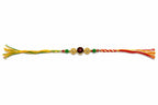 Royal Ruby Red Designer Rakhi – Premium Gold Rakhi for Brother