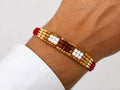 Rudraksha Designer Rakhi – Premium Spiritual Raksha Bandhan Bracelet