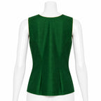 Emerald Green Embroidered Saree with Stitched Blouse | Wedding & Party Wear Saree