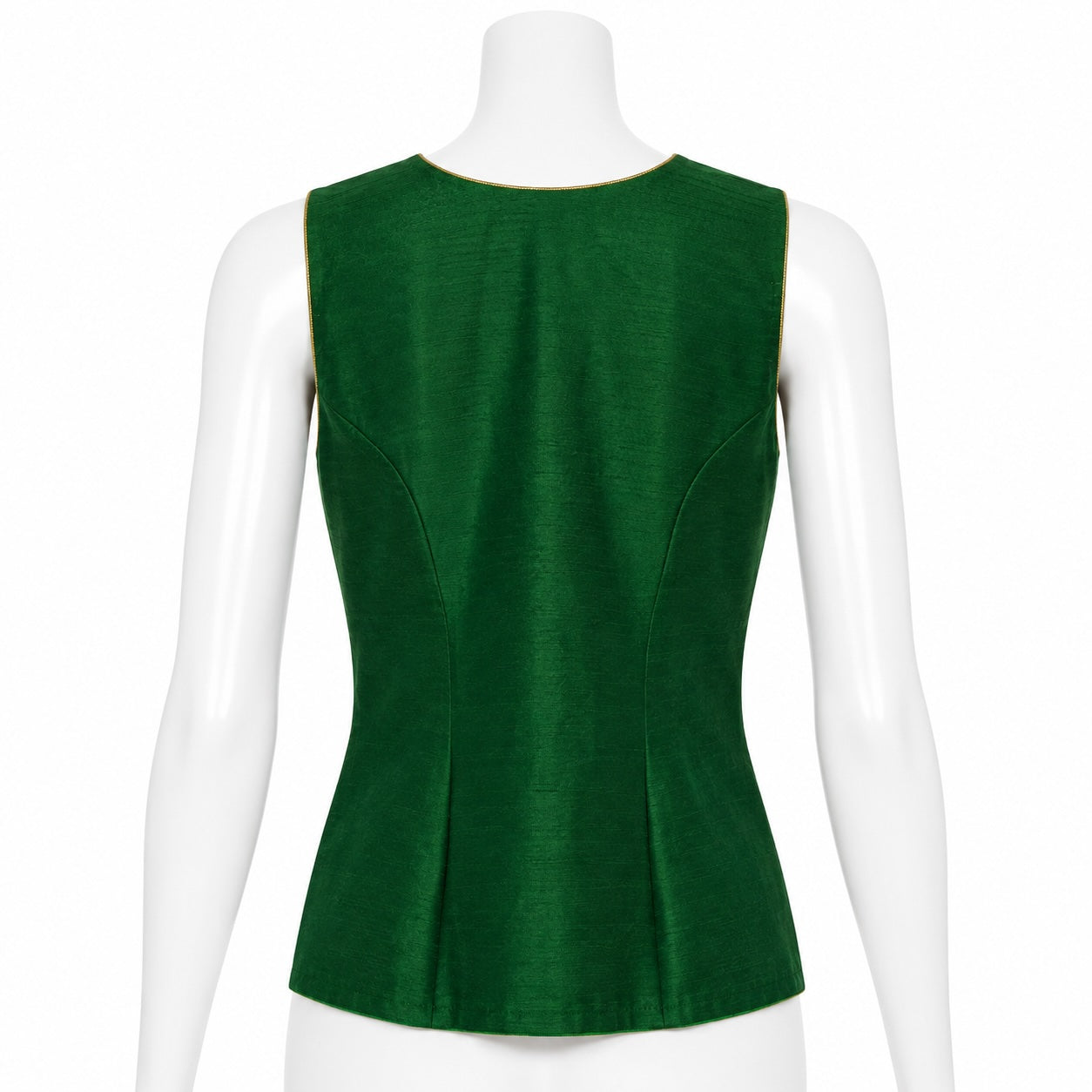 Emerald Green Embroidered Saree with Stitched Blouse | Wedding & Party Wear Saree